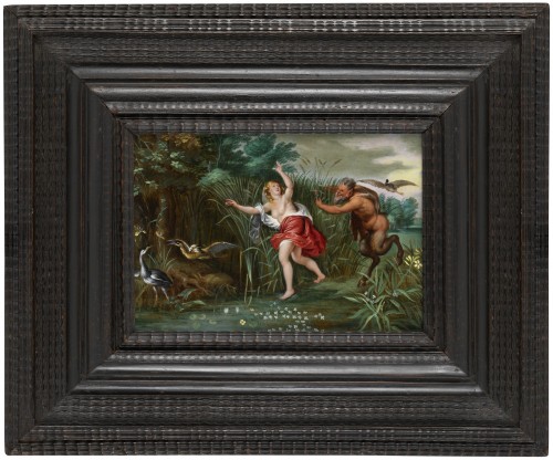 Pan and Syrinx - Workshop of Jan Brueghel the Younger - Paintings & Drawings Style 
