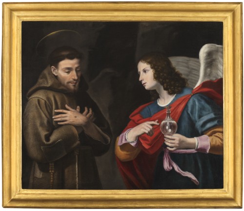 Saint-François et l’Ange – Lorenzo Lippi (1606 - 1665)