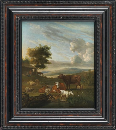 Animaux au repos – Atelier de Nicolaes Berchem (1621 – 1683)