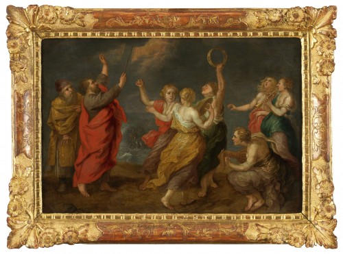 La traversée de la Mer Rouge – atelier de Hendrick van Balen (1575 – 1632)