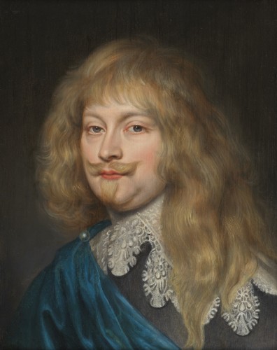Portrait d’homme – Flandres XVIIe siècle, entourage de Peter Paul Rubens - Tableaux et dessins Style 