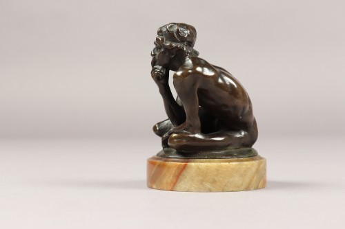 Sculpture Sculpture en Bronze - Le penseur - Alexandre Charpentier (1856-1909)