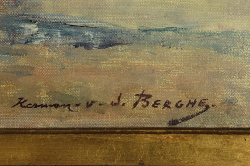 La bénédiction de la mer - Herman Van den Berghe (XXe siècle) - Art Revival