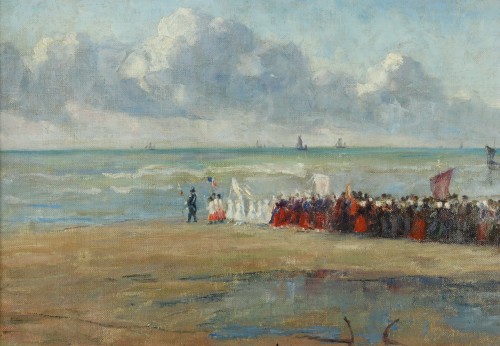 XXe siècle - La bénédiction de la mer - Herman Van den Berghe (XXe siècle)