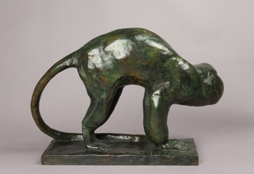 20th century - Monkey - Thierry Van Rijswijck (1911-1958)