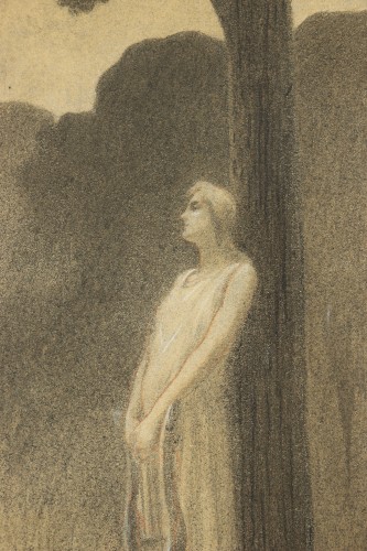 Antiquités - Muse du soir  - Alphonse Osbert (1857-1939)