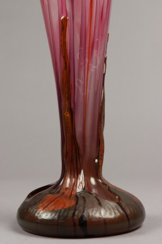 Antiquités - Crocus Vase by Emile Gallé circa 1900