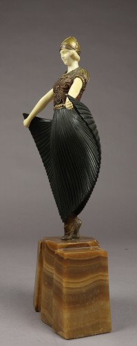 Sculpture  - Actress - Demeter Chiparus (1886-1947)
