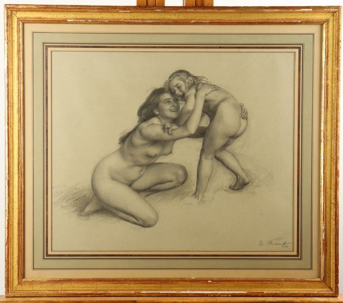 Mère et sa fille - Emile Friant (1863-1932) - Art Revival