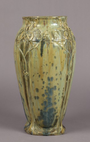 Antiquités - Au gui l&#039;an neuf Mougin vase