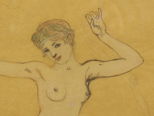 Tableaux et dessins Dessin, Aquarelle & Pastel - Danseuse - Armand Rassenfosse (1862-1934)