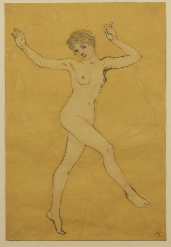 XXe siècle - Danseuse - Armand Rassenfosse (1862-1934)