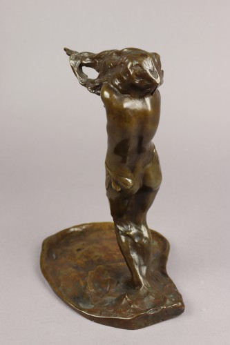 20th century - Bronze vide-poches - Bernhard Hoetger (1874-1949)