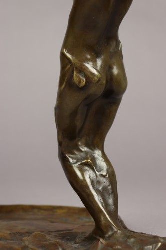 Antiquités - Vide-poches en bronze - Bernhard Hoetger (1874-1949)