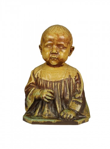 Child's bust - Carl Angst and Paul Jeanneney