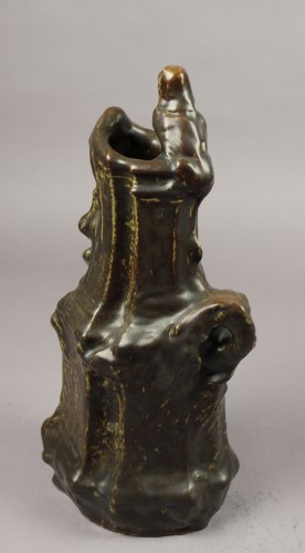 Céramiques, Porcelaines  - Vase en grès émaillé - Georges Hoentschel (1855-1915)