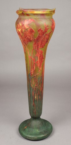 Glass & Crystal  - Large Daum vase