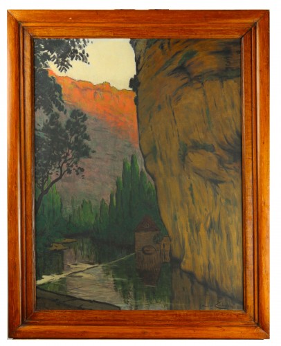 Paysage de vallée - Maurice Chabas (1862-1947)