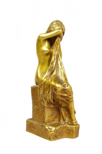 Young woman crying -  Albert Bartholomé (1848-1928)