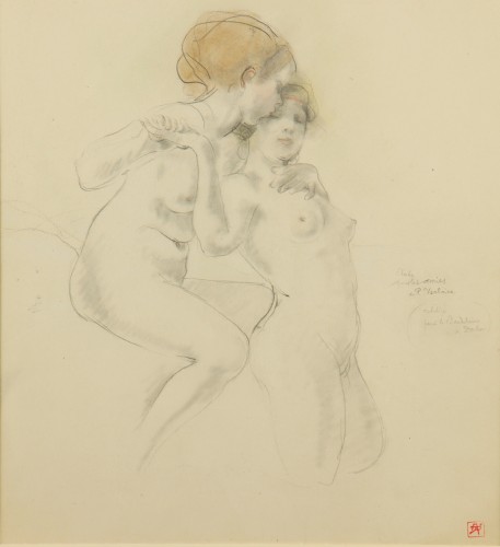 Les amies - Armand Rassenfosse (1862-1934) - Art Revival