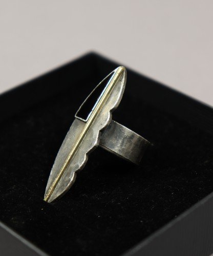 Antique Jewellery  - Silver ring - Jean Després (1889-1980)