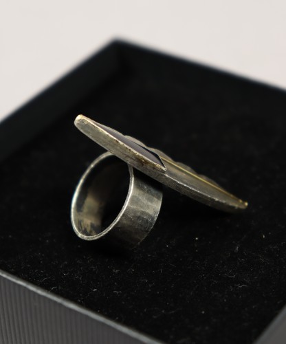 Silver ring - Jean Després (1889-1980) - 