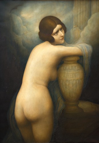 Symbolist nude - Léonard Sarluis 1874-1949)