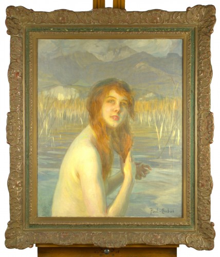Nymph at bath - Paul Emile Chabas (1869-1937).