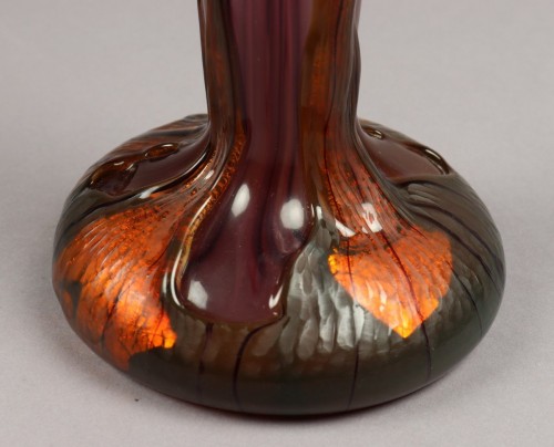Emile Gallé - Crocus vase  - Art nouveau