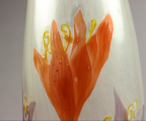 Art nouveau - Emile Gallé - Vase Crocus