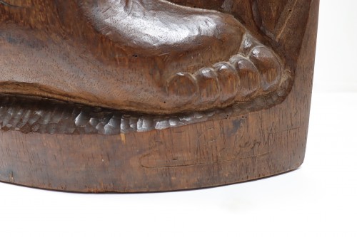 Stèle africaniste - Emile Eloi Robert (1880-1948) - Art Déco