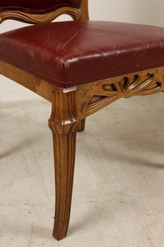Seating  - Pair of Berce des Prés chairs by Emile Gallé