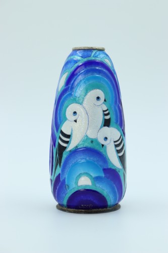 Objet de décoration Cassolettes, coupe et vase - Vase aux oiseaux par Henriette Marty