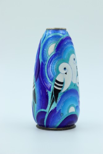 XXe siècle - Vase aux oiseaux par Henriette Marty