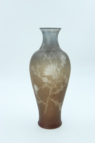Thistle vase by Jules Habert-Dys - 