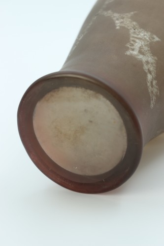 Antiquités - Thistle vase by Jules Habert-Dys