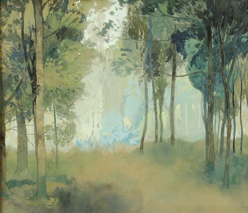 XXe siècle - La clairière par Georges de Feure (1868–1943)