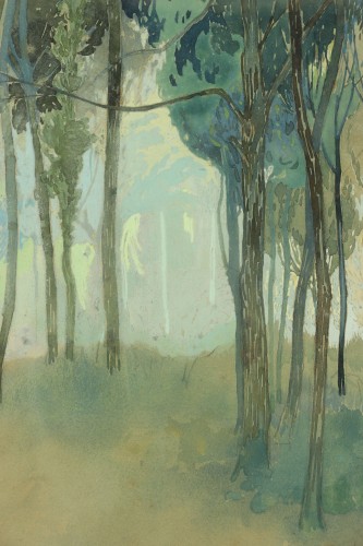 Antiquités - La clairière par Georges de Feure (1868–1943)