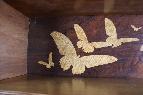 Marquetry shelf by Emile Gallé - 