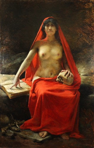 Destiny byAntoine-Auguste Thivet (1856-1927)