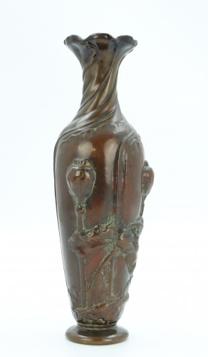 Les pavots by Philippe Wolfers (1858-1929)  - Decorative Objects Style Art nouveau