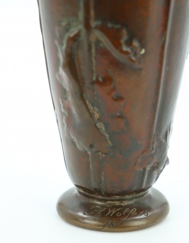 Decorative Objects  - Les pavots by Philippe Wolfers (1858-1929) 