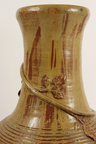 Important vase en grès par Paul Jeanneney (1861-1920) - Art Revival