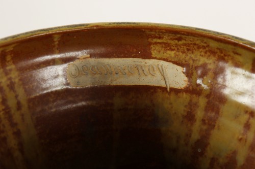 Antiquités - Important vase en grès par Paul Jeanneney (1861-1920)