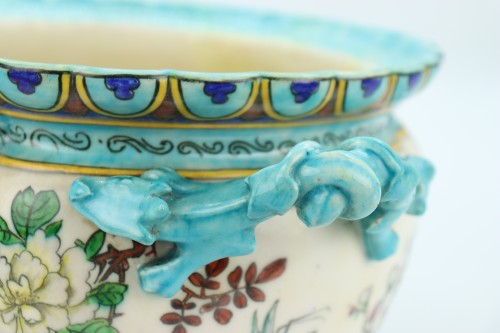 Planter by Theodore Deck - Art nouveau