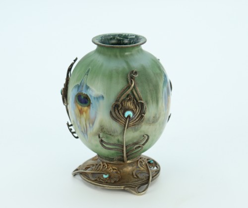 Alphonse Lamarre et Paul Louchet - Vase pour la Maison Pillivuyt - Céramiques, Porcelaines Style Art nouveau