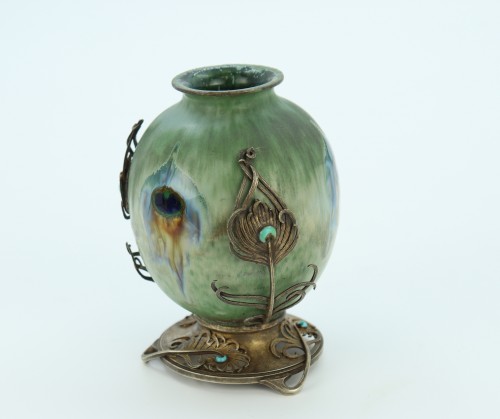 Alphonse Lamarre et Paul Louchet - Vase pour la Maison Pillivuyt - Art Revival