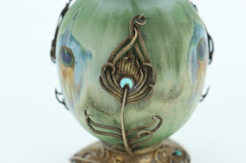 Alphonse Lamarre et Paul Louchet - Vase pour la Maison Pillivuyt - Art nouveau