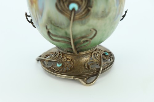 Art nouveau - Alphonse Lamarre et Paul Louchet - Vase pour la Maison Pillivuyt