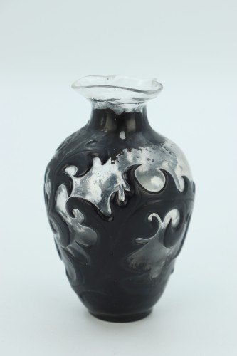 Glass & Crystal  - Sadness vase by Emile Gallé